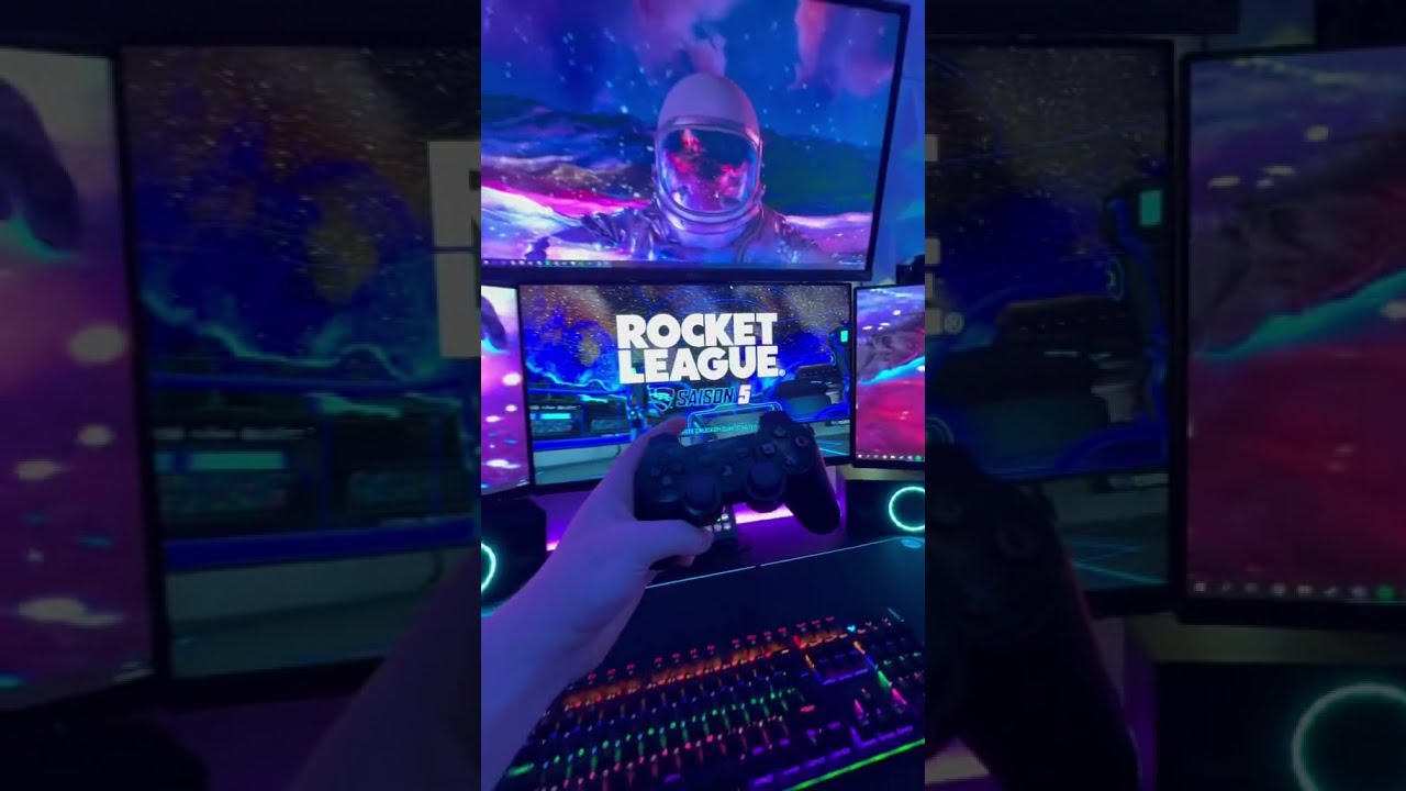 Daily routine .. and yours ? 🤩 #gaming #gamingroom #gamingsetup #gsetup