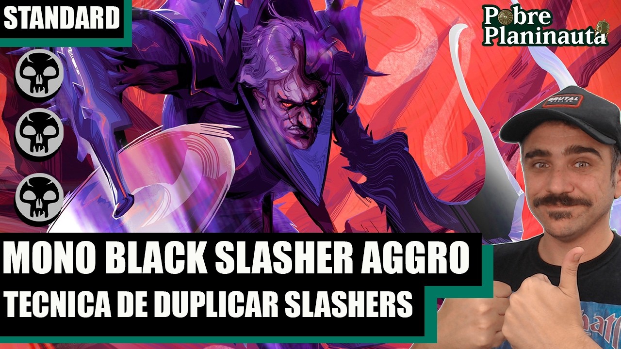 NOVAS SINERGIAS MORTAIS - Mono Black Slasher Aggro - MTG STANDARD ECL