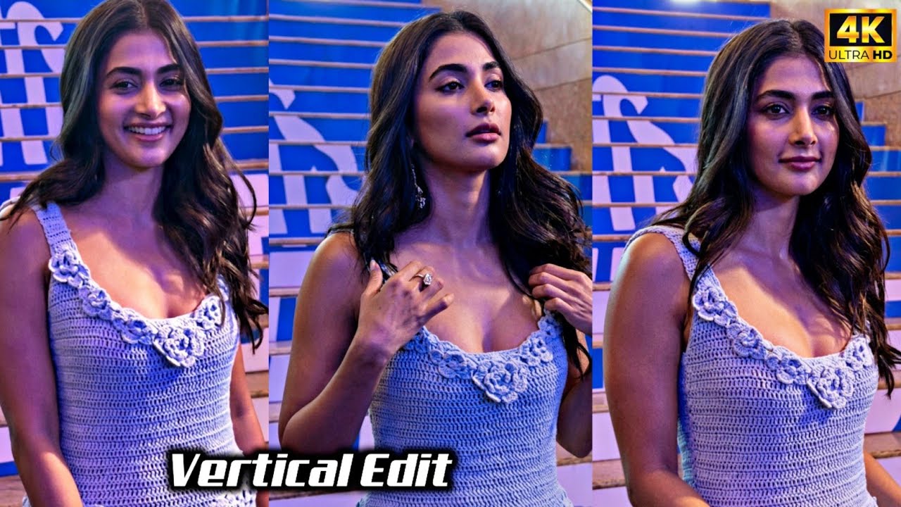 Pooja Hegde🔥 | Fashion Style Analysis Review | 4K60FPS Vertical Edit | DQ41 Prime Video Event 