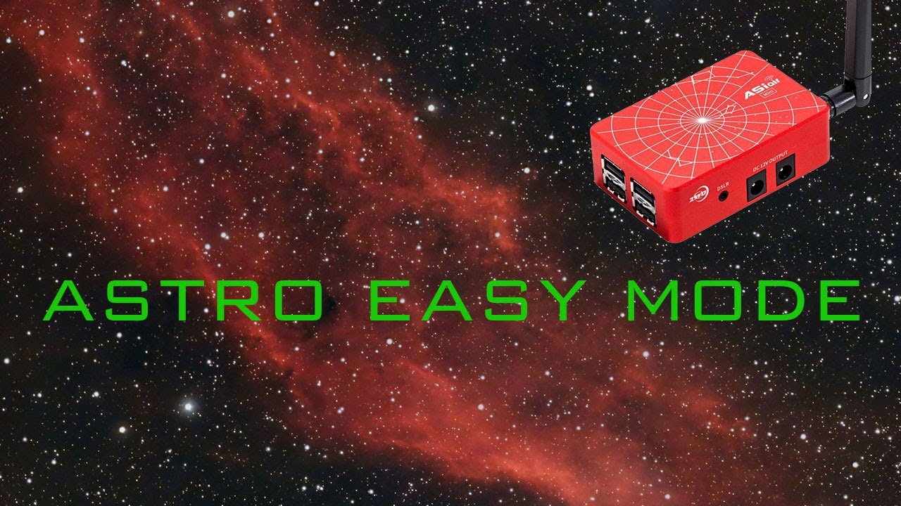 ASIAIR setup and tutorial with an intermediate astrophotography rig