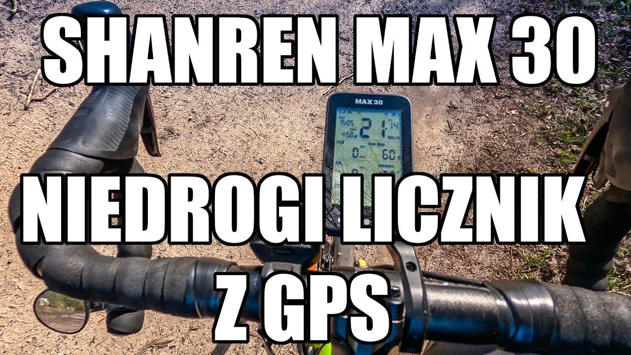 Shanren MAX 30 - test licznika z GPS