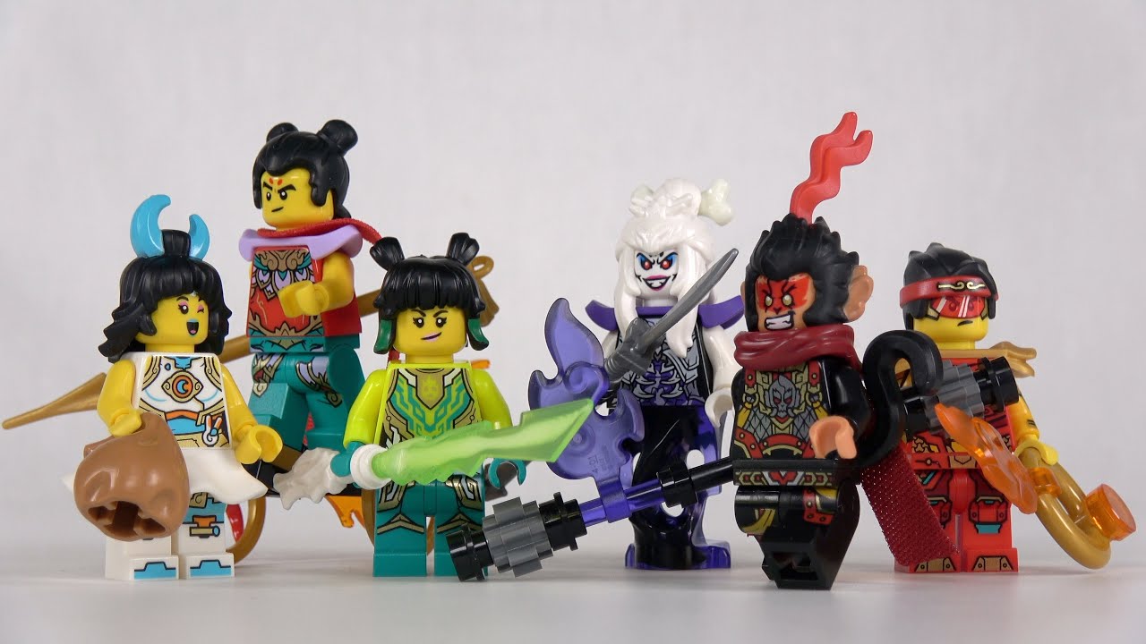 레고 몽키키드 피규어 왜 이렇게 예쁘지  (Lego monkie kid)
