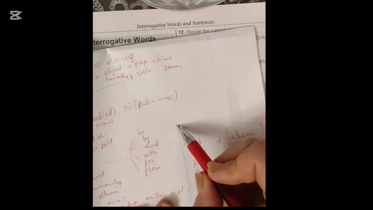 Question Words / English grammar and English learners 
