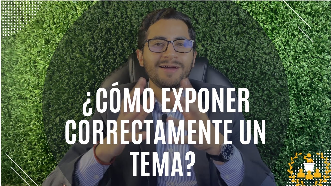 ¿Cómo exponer un tema en el colegio, universidad o trabajo?. 7 pasos fáciles y prácticos.