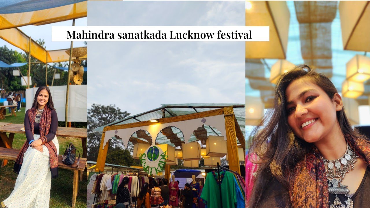 Mahindra sanatkada Lucknow festival 2026 #lucknow #creator 
