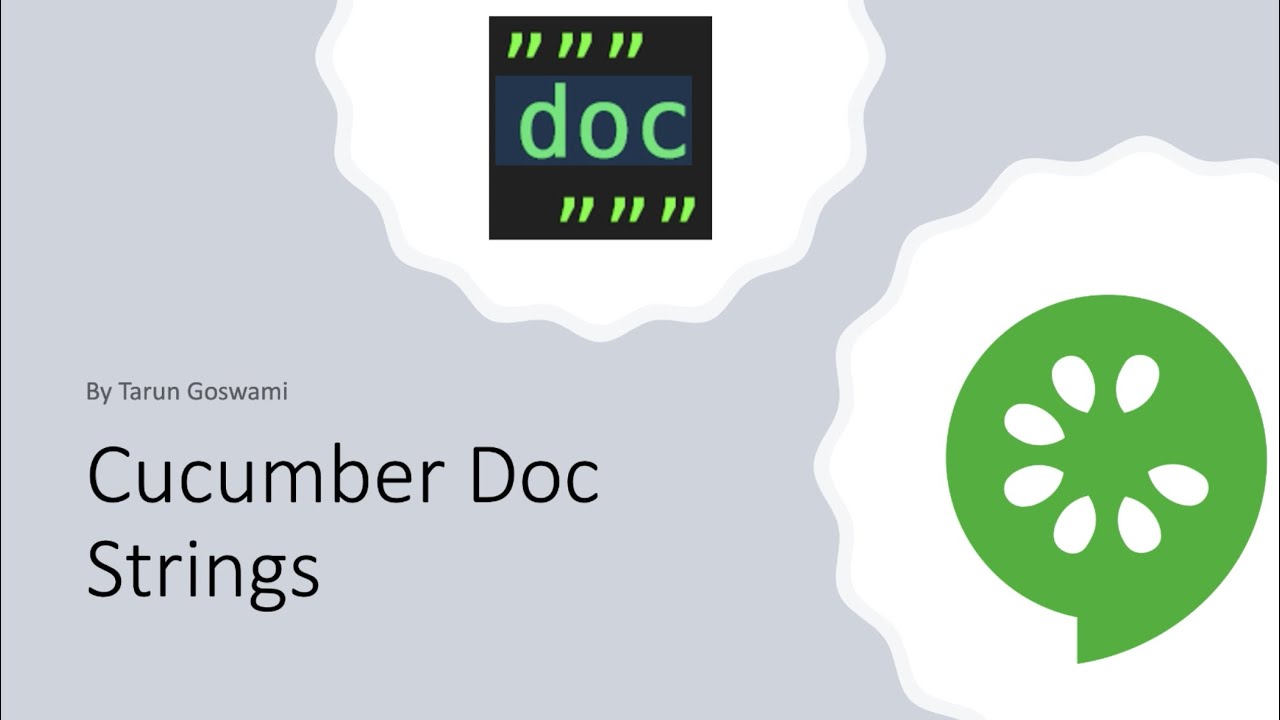 Cucumber DocString
