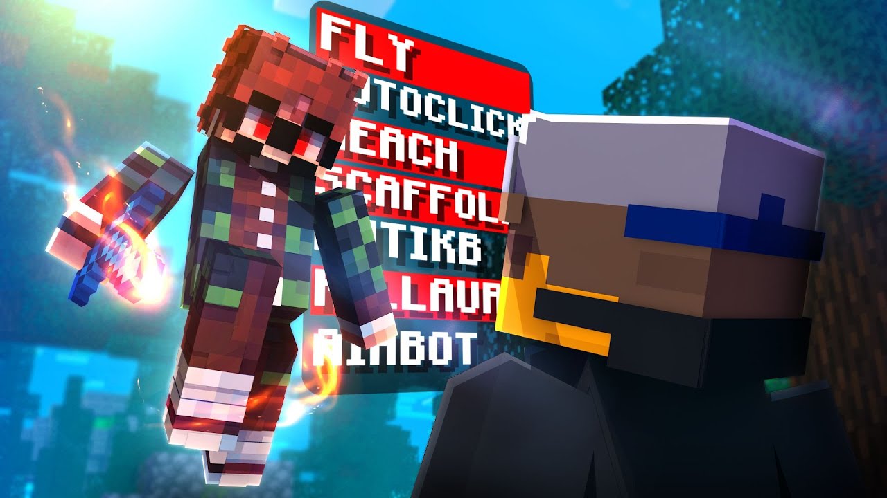 Usei HACK contra Youtubers no Minecraft Bedwars!