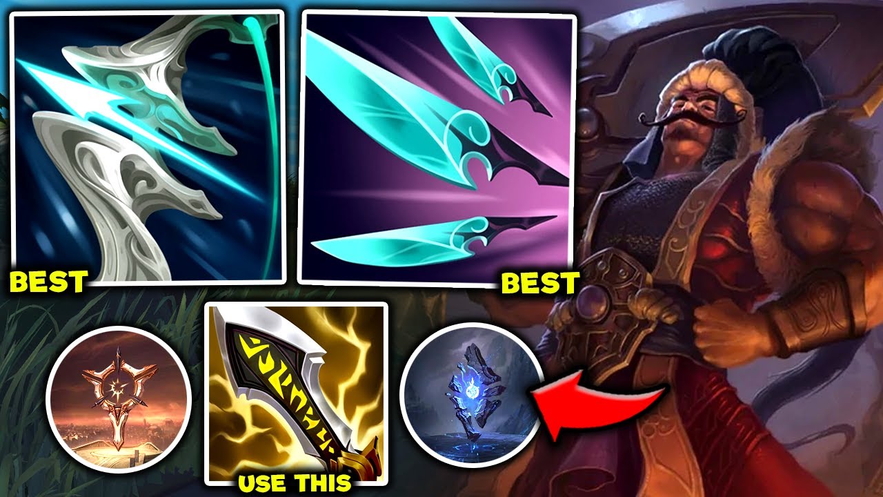 TRYNDAMERE TOP IS YOUR NEW PICK TO HIGH-ELO (UNSTOPPABLE) - S12 Tryndamere TOP Gameplay Guide