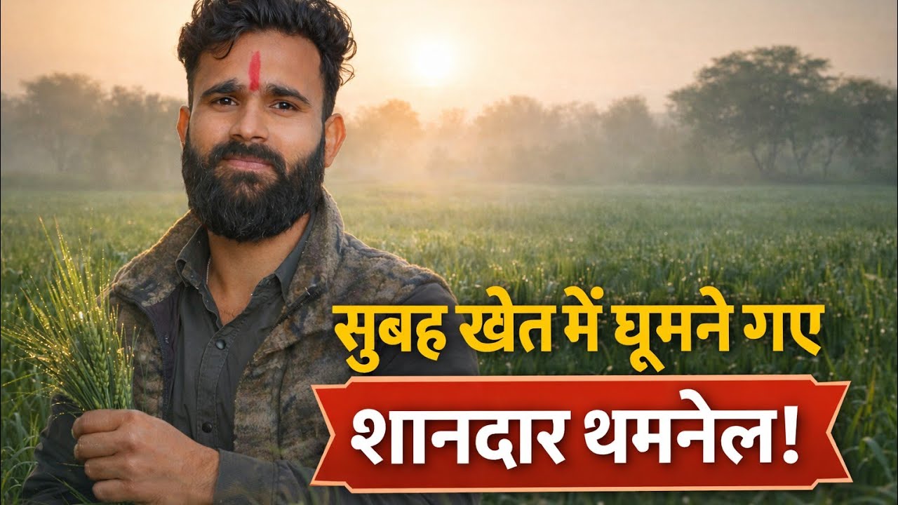 🌅 Subah Subah Khet Ki Sair 🌾 | Gaon Ki Shanti Aur Mehnat Bhari Zindagi 💪#SubahKaVlog#KhetKiSair