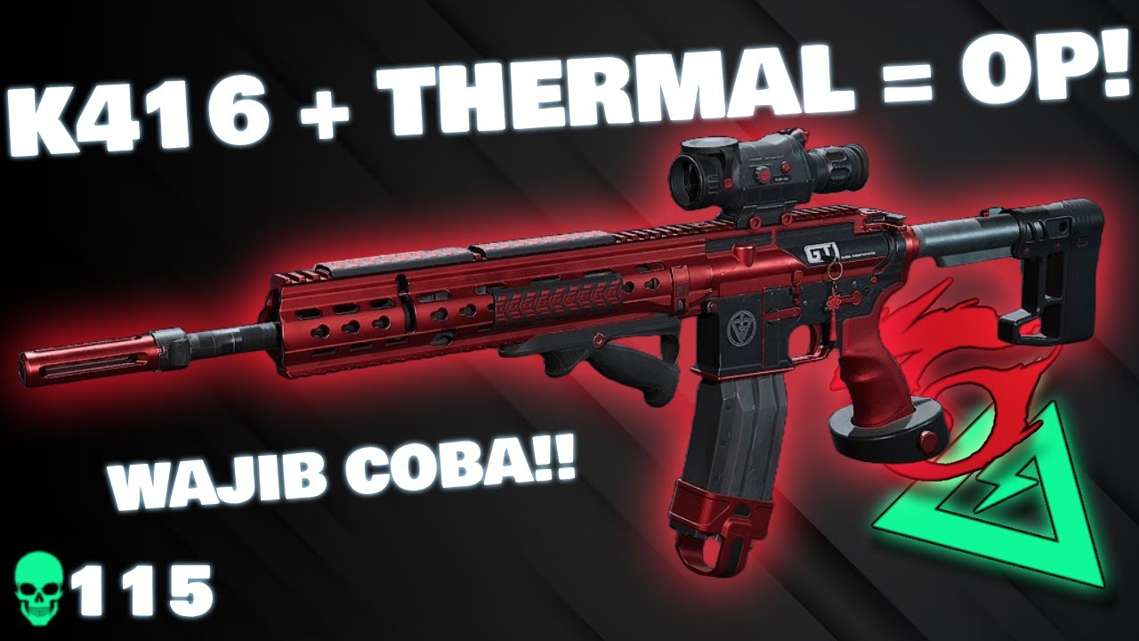 GOKIL! THERMAL SCOPE INI TERNYATA BAGUS BANGET?! (K416) - DELTA FORCE INDONESIA