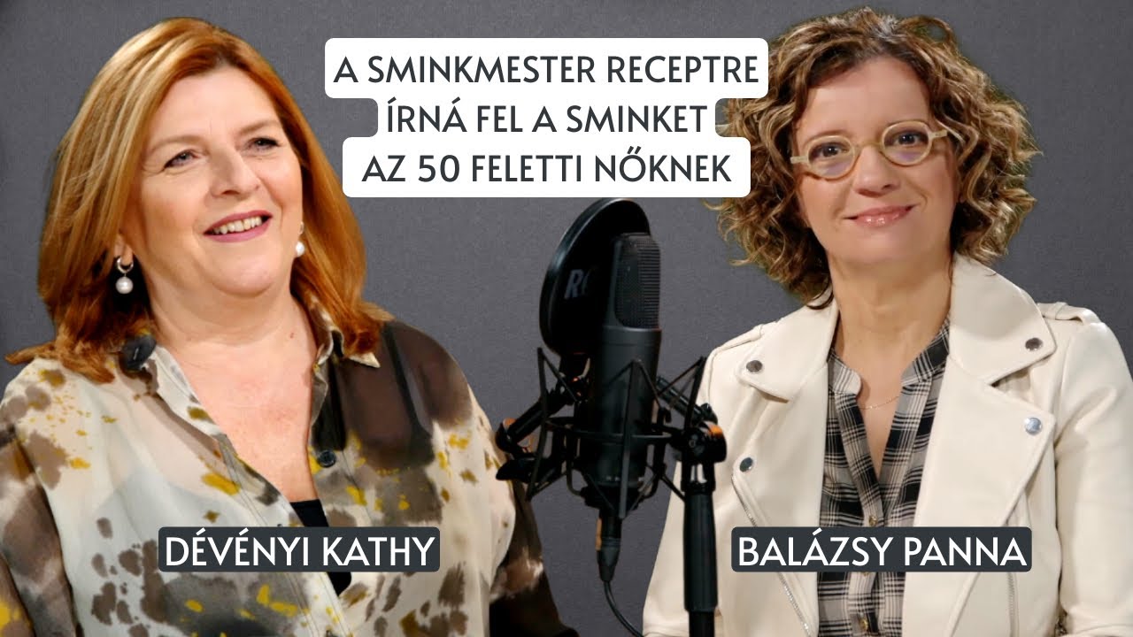 A SMINKMESTER RECEPTRE ÍRNÁ FEL A SMINKET AZ 50 FELETTI NŐKNEK / Panna, csajok, satöbbi