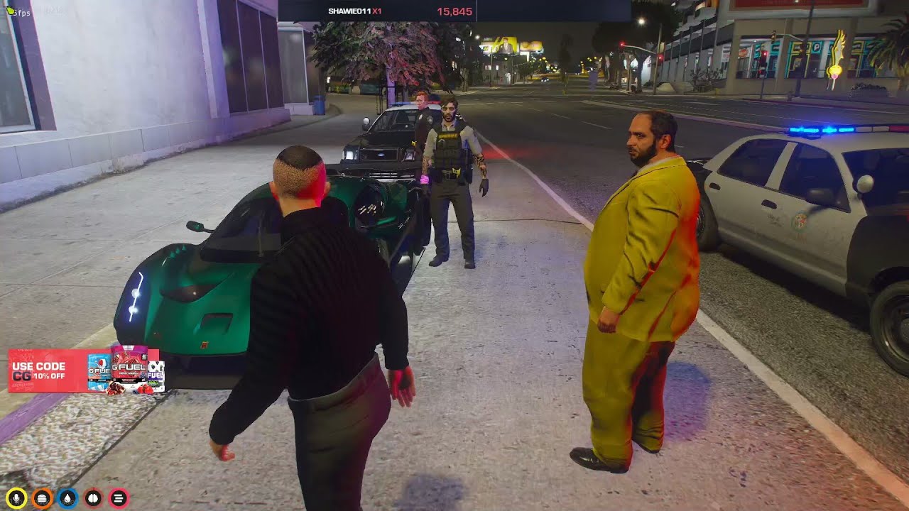 Ramee gets Pulled over by Cops outside the Gallery | GTA RP NoPixel 3.0
