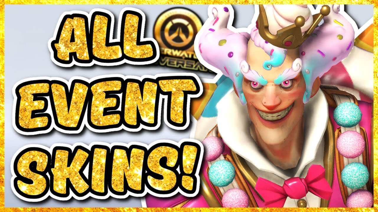Overwatch - ALL 2021 ANNIVERSARY EVENT SKINS AND ITEMS
