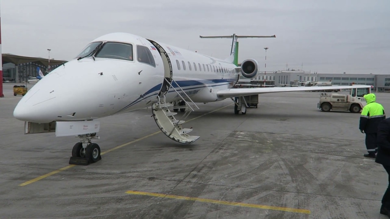 Перелет Белгород - Санкт-Петербург на Embraer ERJ-145 Комиавиатранс