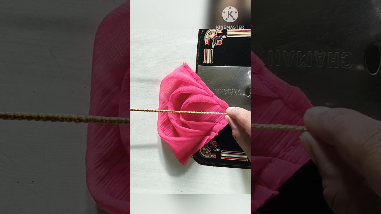 latkan design || blouse flower design || Dori banane ka tarika | latkan marking tutorial #latkan