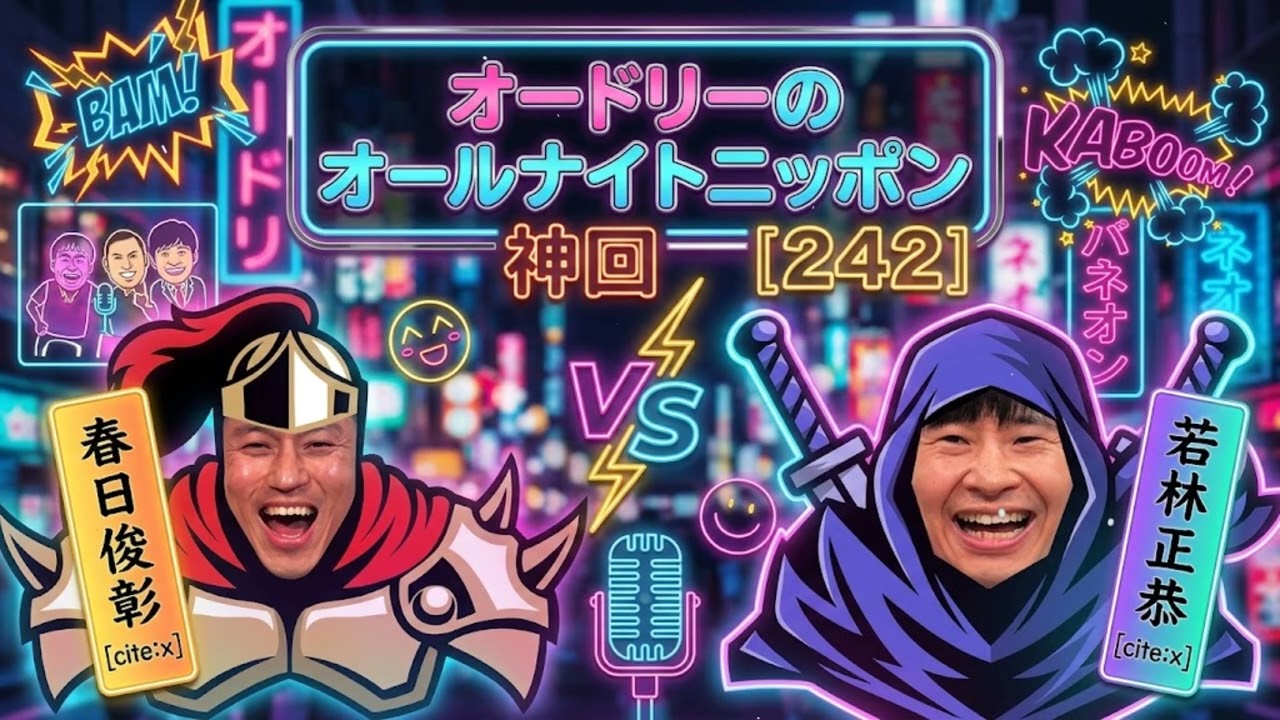 【広告なし】笑いすぎて死ぬ！オードリーANN 歴代最強の神回まとめ #242