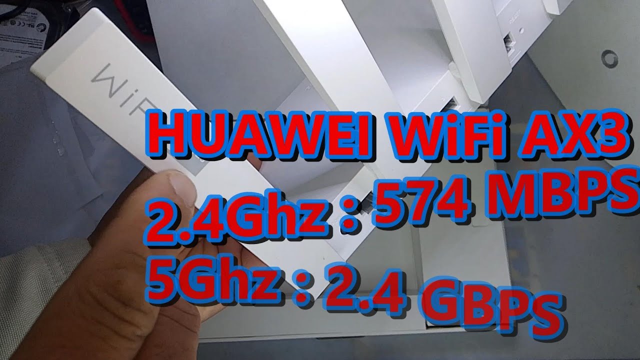 configuration HUAWEI WiFi AX3  Wifi 6 Plus   point d'accès
