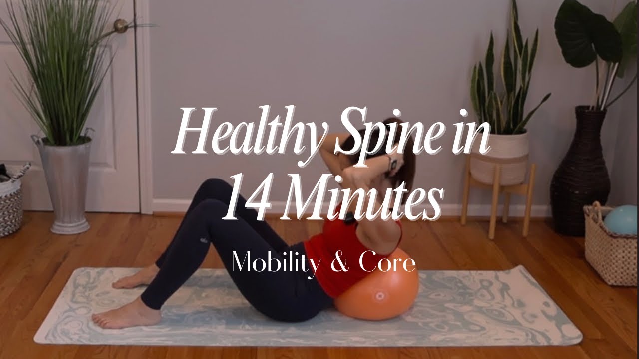 14 Minutes Pilates Spine Mobility Workout | Strengthen Your Core & Back