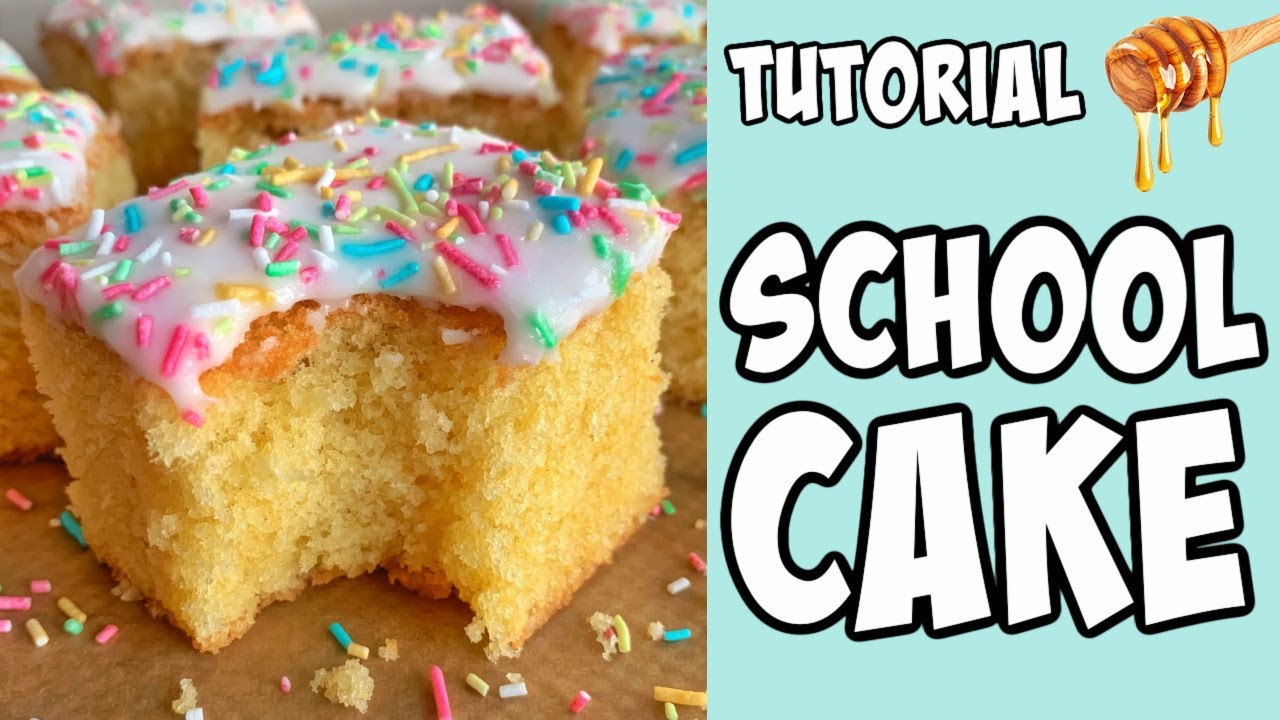 How to make School Cake! tutorial