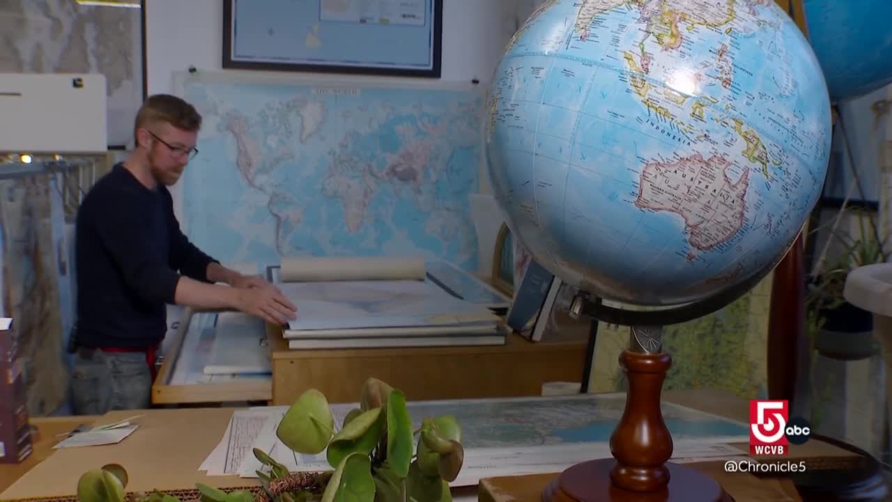 A Pawtucket map store finds new life