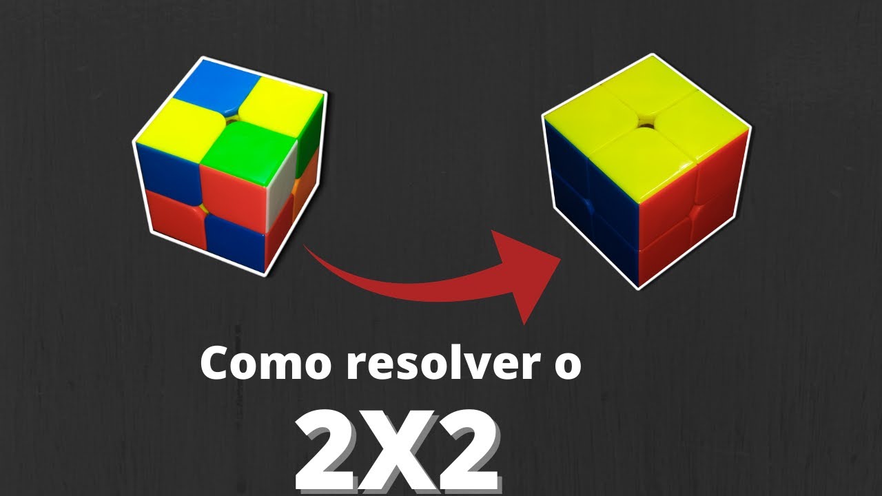 COMO RESOLVER O CUBO MAGICO 2X2 PELO MÉTODO DE CAMADAS