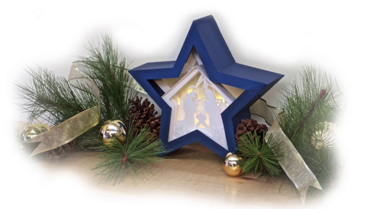 Nativity Star Tutorial by Marji Roy of 3dcuts.com