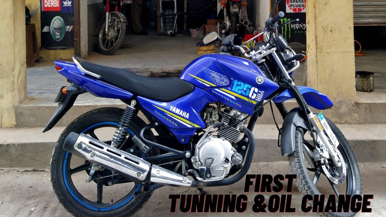 First Tunning & Oil Change After Purchase - YAMAHA YBR G - MKBH - NK MOTOVLOGS
