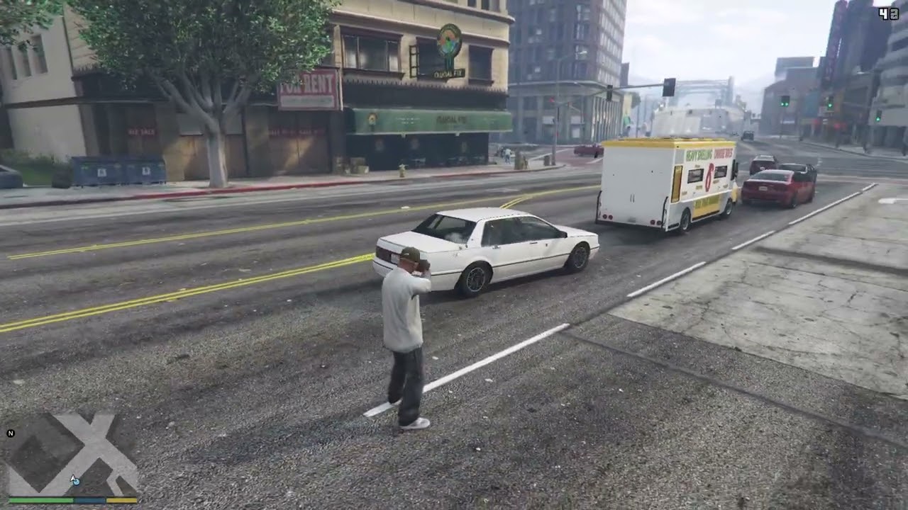 Grand Theft Auto V Mission mit dem Abschleppwagen.#gta5 #gta6 #gtaonline #gta5lossentos #gaming