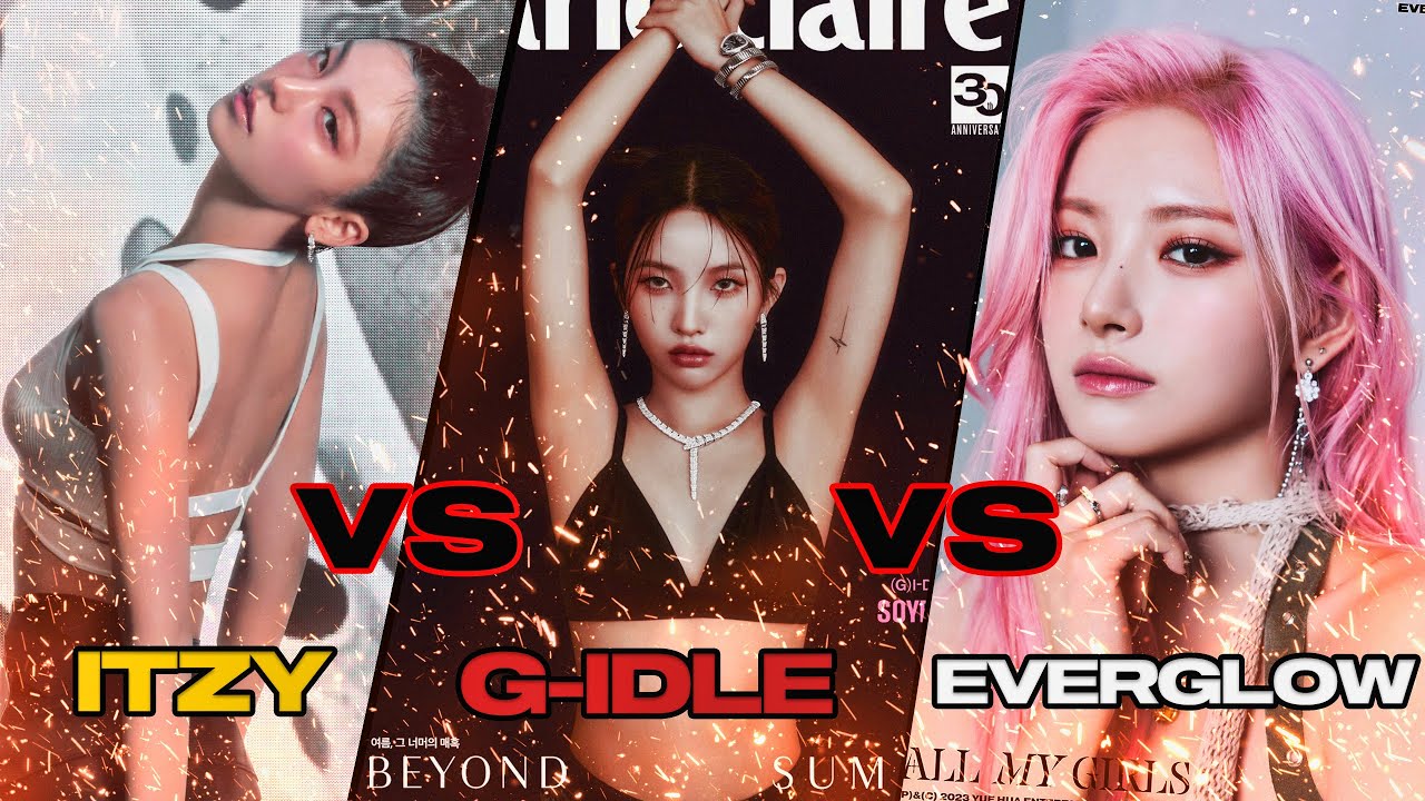 [SuperKMatch] ITZY VS (G)I-DLE VS EVERGLOW