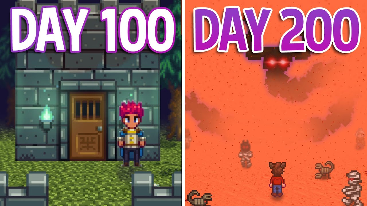 I Played 200 DAYS of Modded Stardew Valley