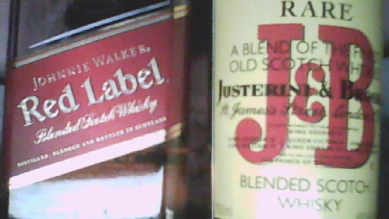 Johnnie Walker Red Label vs. J&B Rare