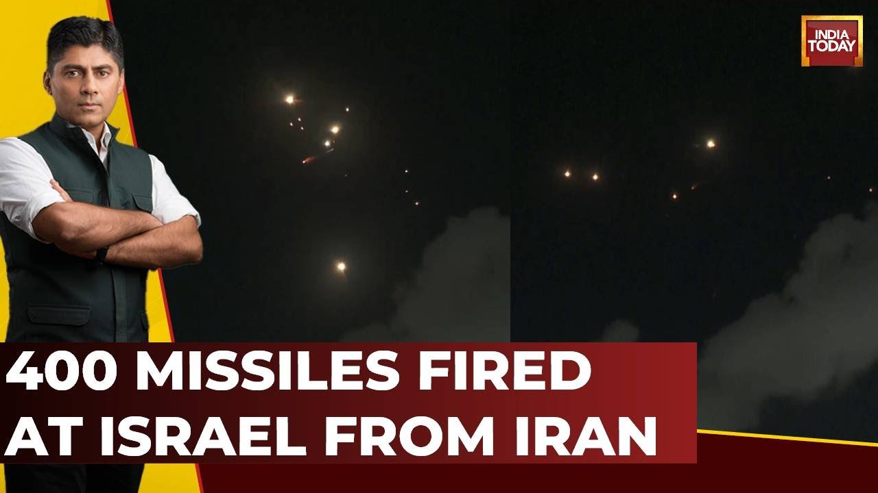 Israel-Iran War Officially Begins: Iran Strikes Israel With 400 Ballistic Missiles | India Today