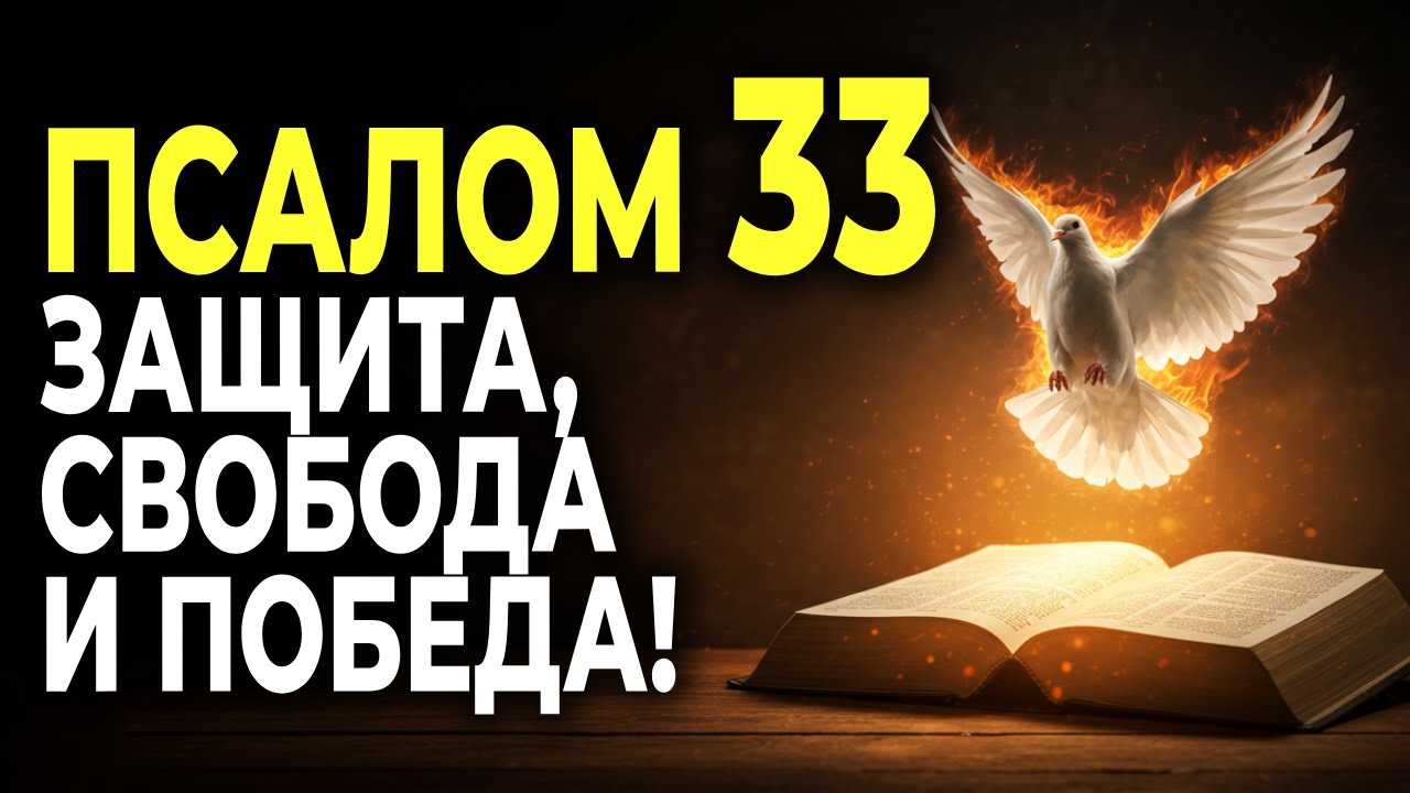 ПСАЛОМ 33: БОЖЕСТВЕННАЯ ЗАЩИТА ОТ ЗЛА, ИЗБАВЛЕНИЕ ОТ АТАК И ПОБЕДА НАД ВРАГАМИ