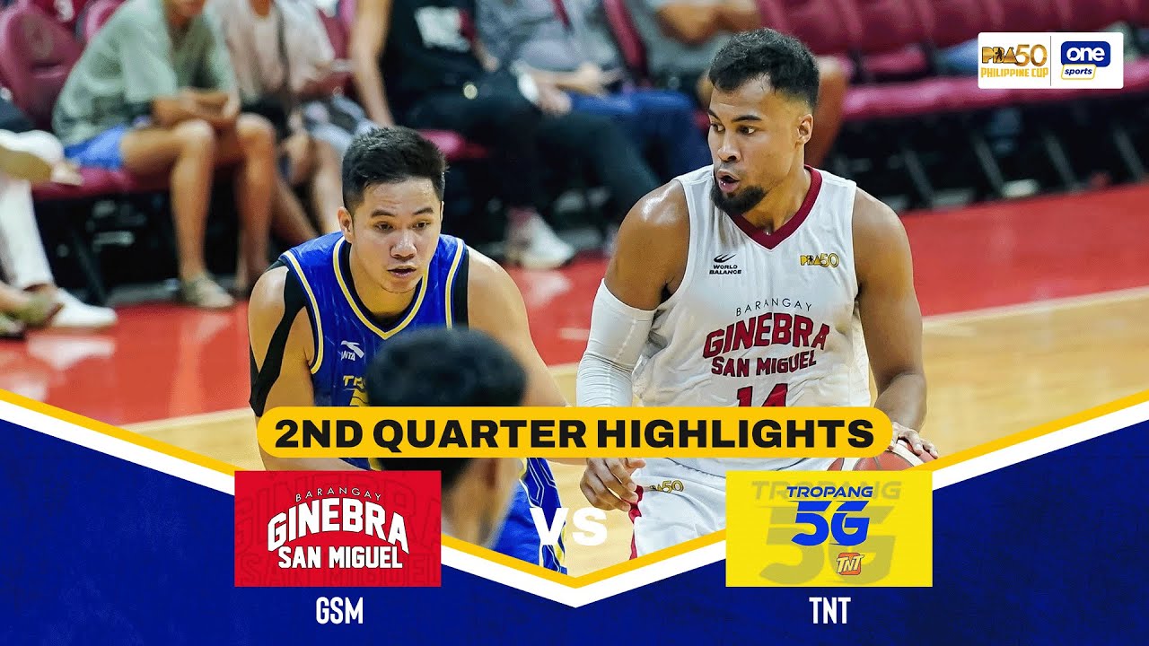 TNT vs. BRGY. GINEBRA | 2ND QUARTER HIGHLIGHTS | PBA SEASON 50 PHILIPPINE CUP | OCT. 15, 2025