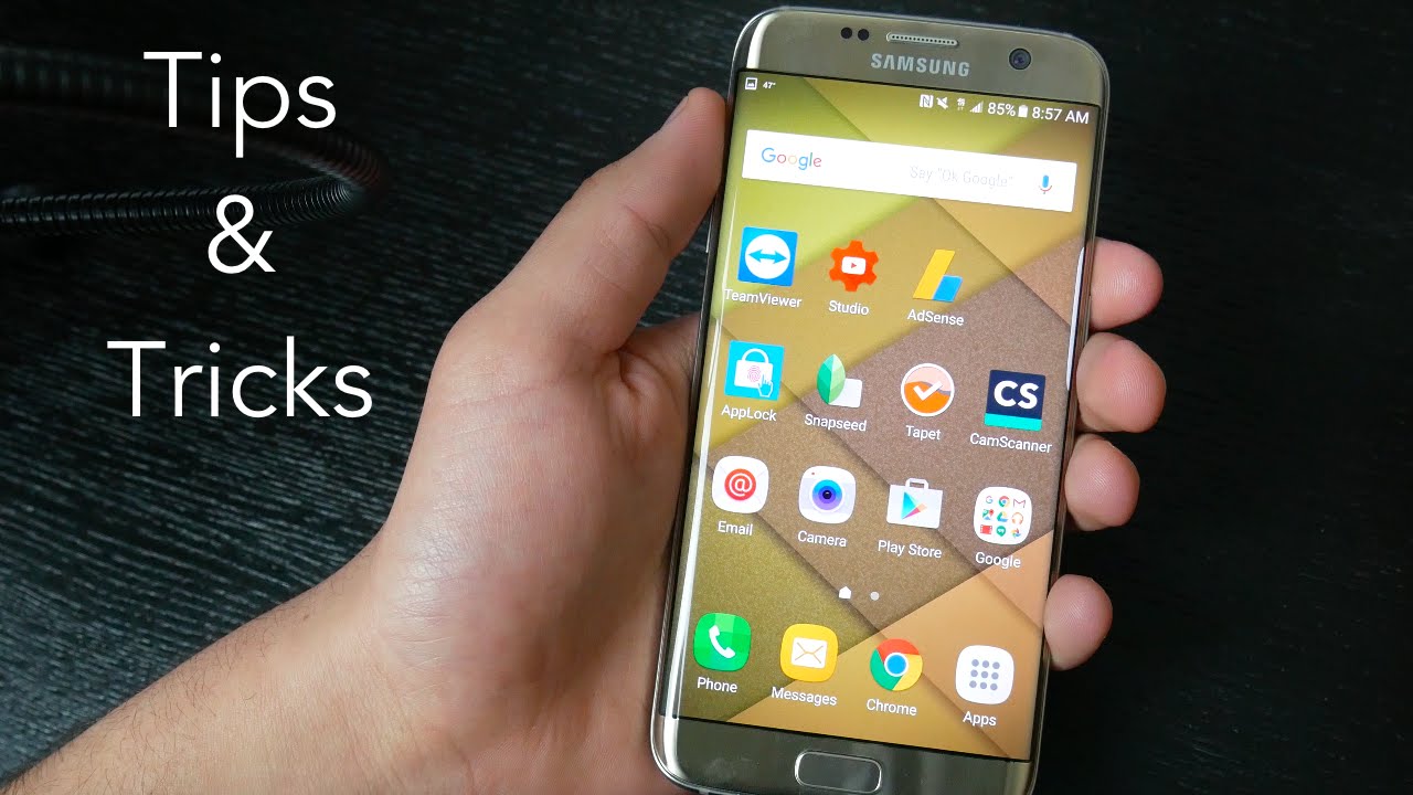 Samsung Galaxy S7 and S7 Edge Tips and Tricks
