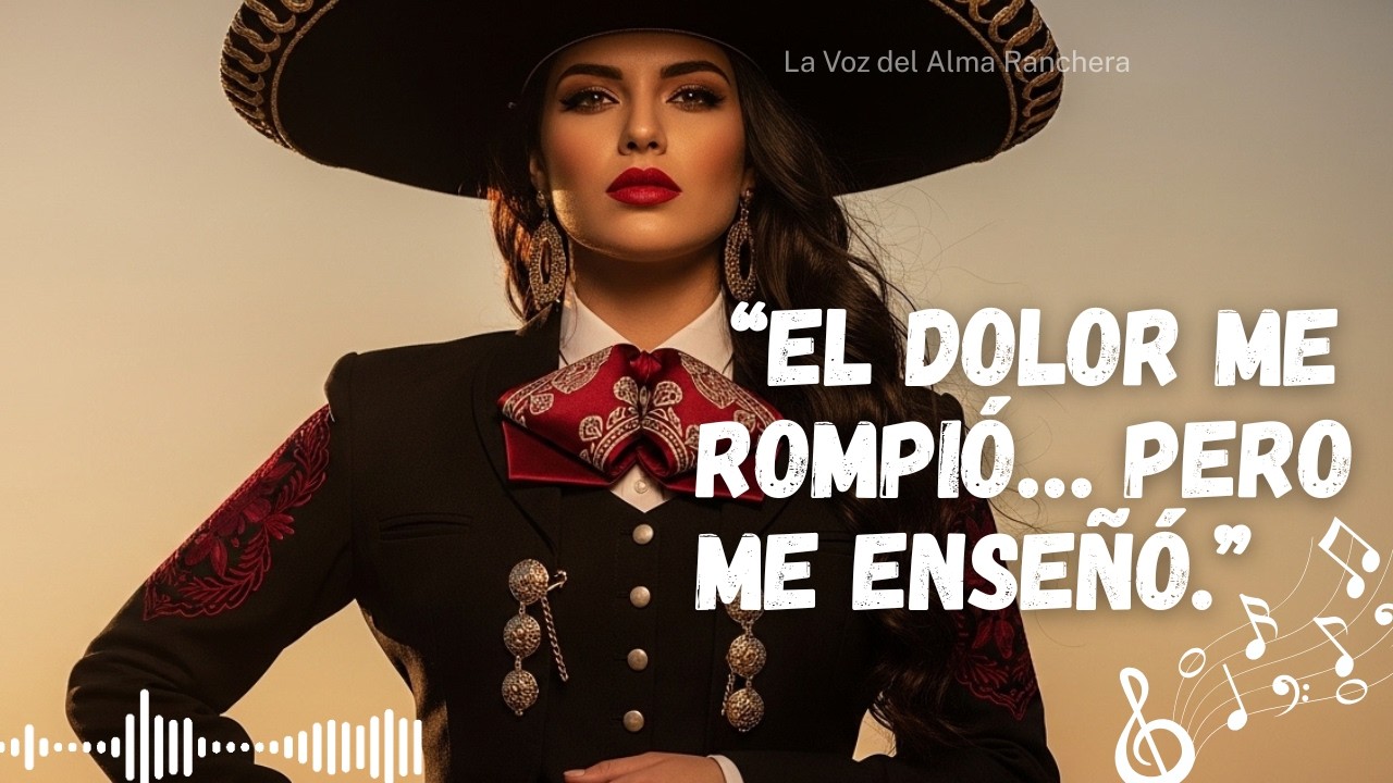 “APRENDÍ TARDE, PERO APRENDÍ” – LA RANCHERA FEMENINA QUE ESTÁ CONMOVIENDO CORAZONES EN 2026 🌹🎺