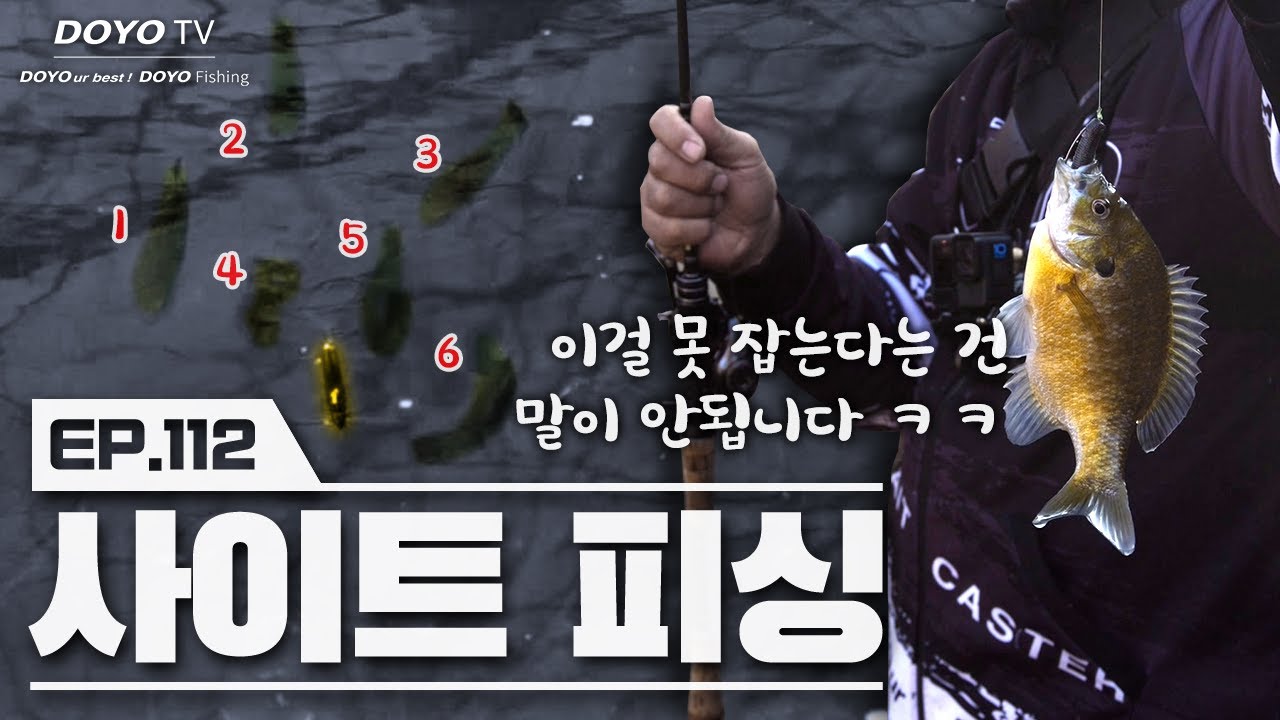 [도요TV ep.112] 오늘은 배스.. 아니 블루길 도사라고 불러주십쇼