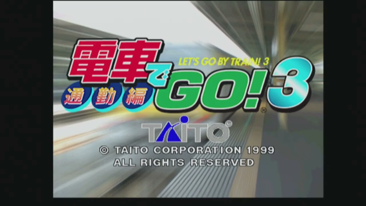 TAITO Type-Zero 電車でGO!３通勤編 DEMO夜