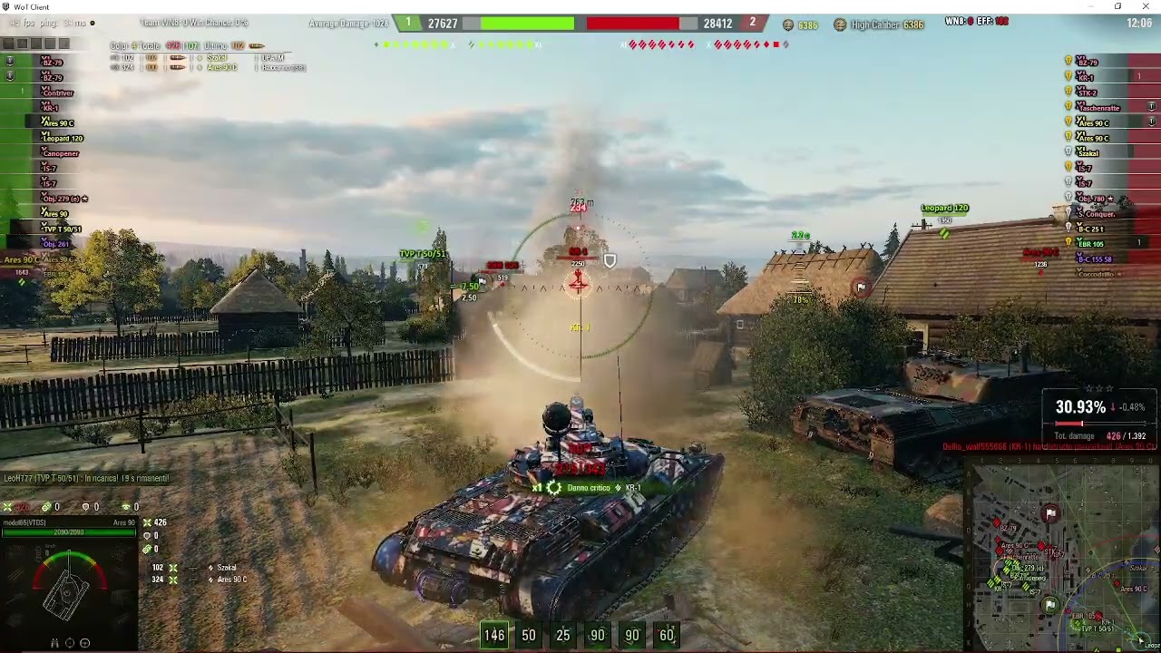 Model65 in Battle games W.O.T. Ares 90