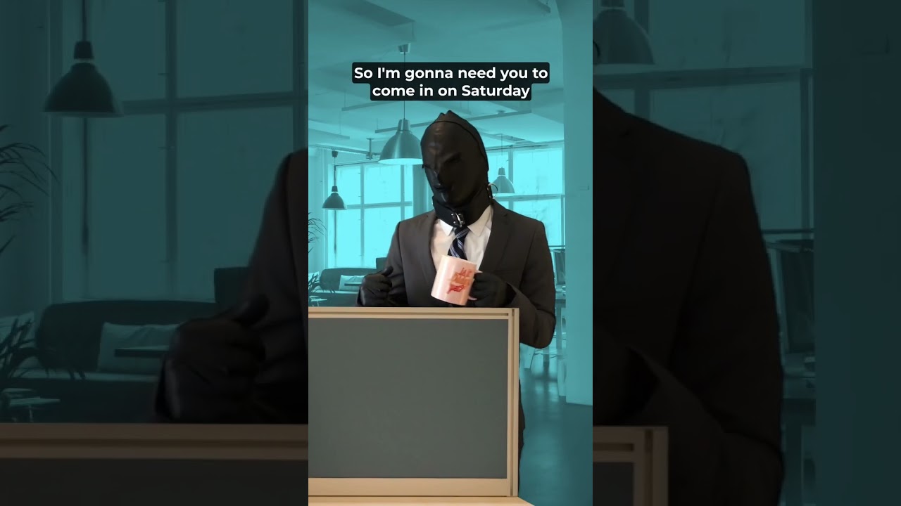 The gimp is your boss now #comedy #gimp