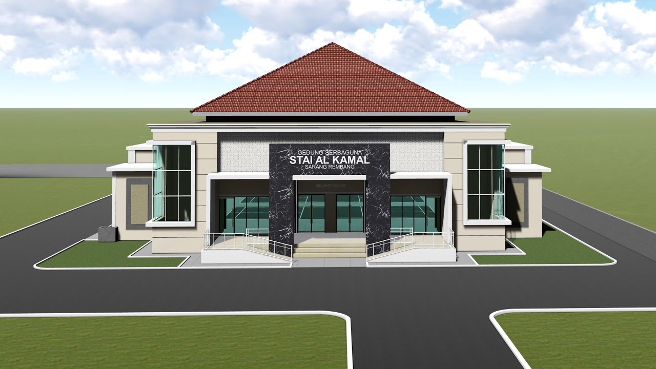 Grand Design Gedung Serbaguna STAIKA