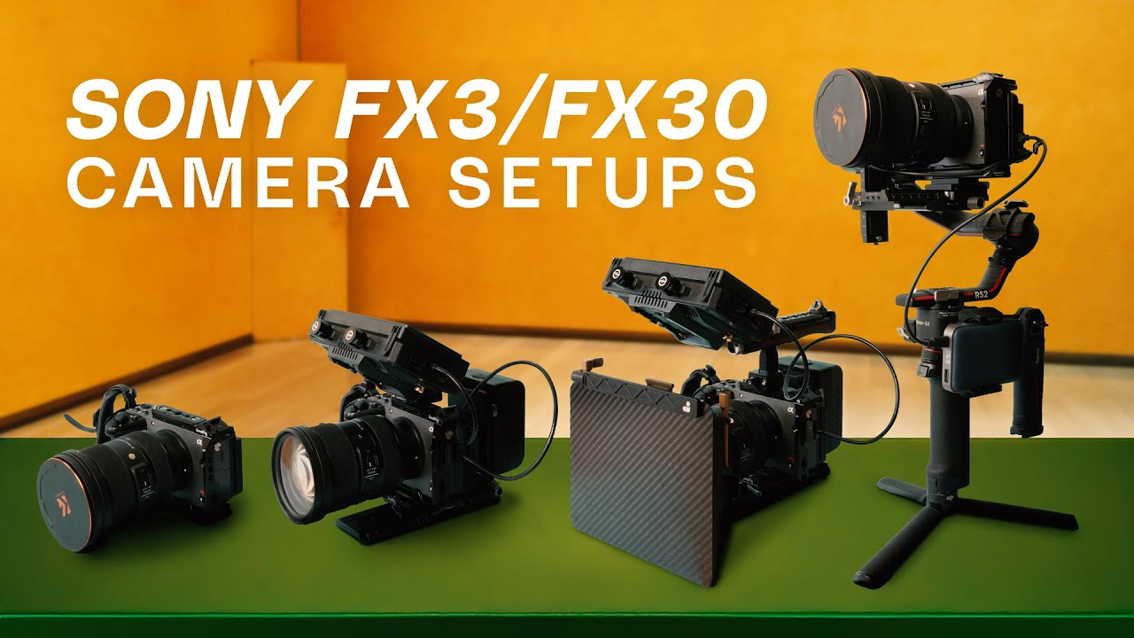 Настройка камер Sony FX3/FX30