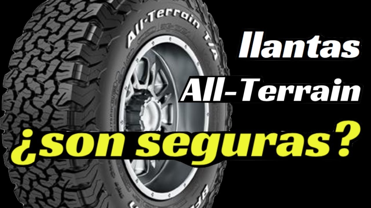 &iquest;Son seguras las LLANTAS TODOTERRENO en asfalto? | Velocidad Total