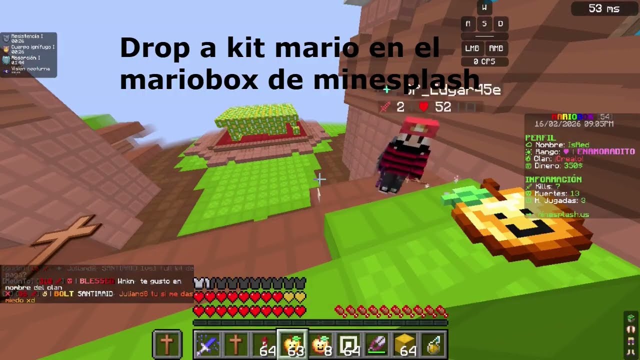 Drops en Minesplash