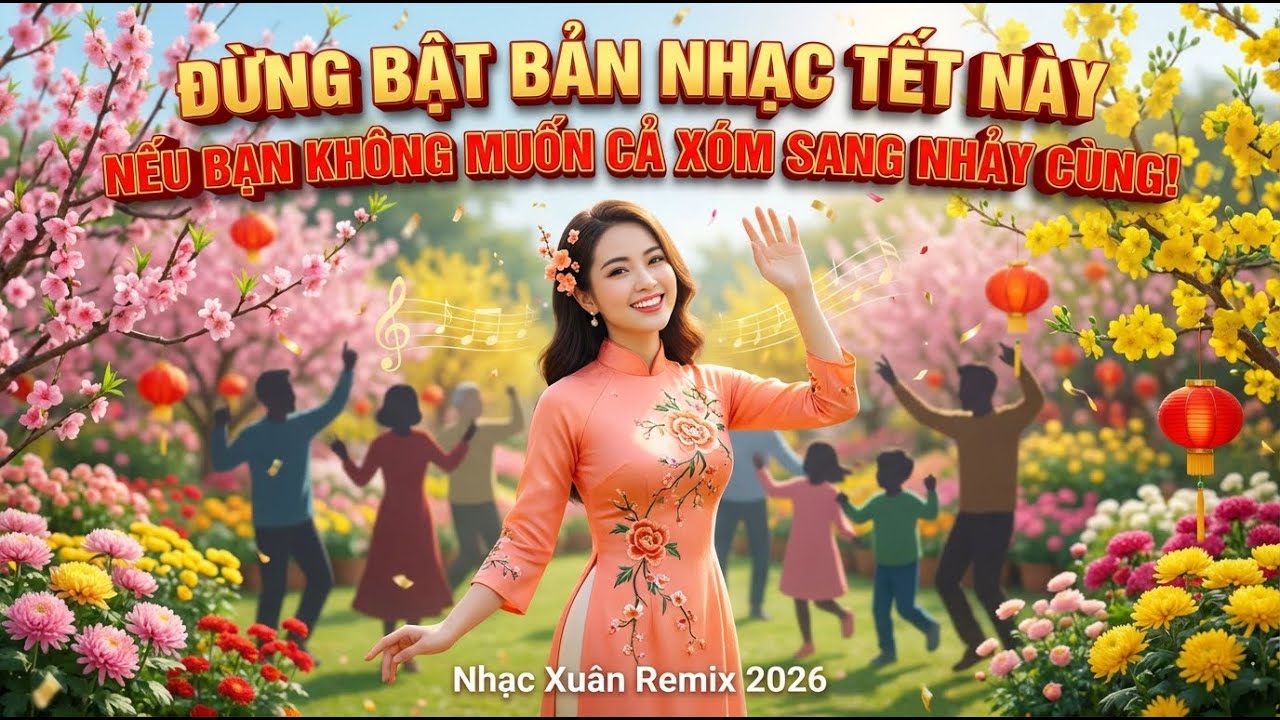 Đừng Bật Bản Nhạc Tết Này Nếu Bạn Không Muốn Cả Xóm Sang Nhảy Cùng