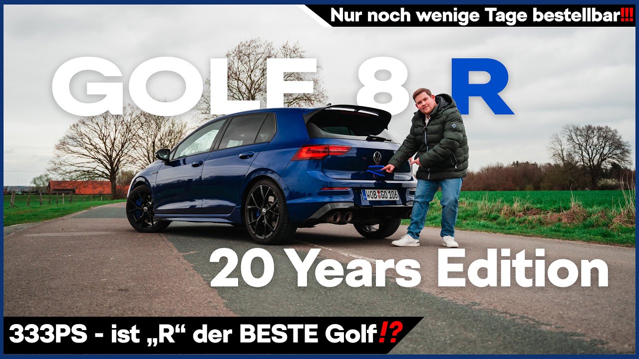 VW Golf „R“  20 Years - der Jubi Golf❗️🏁💥| 333 PS | 4 Motion | 2023 | Planet VAG
