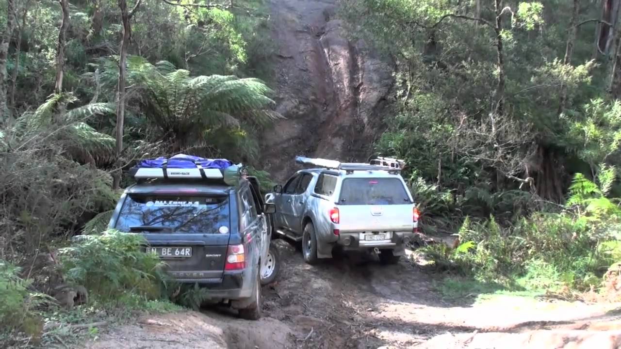 Range Rover Sport Off Road at Jenolan.mov