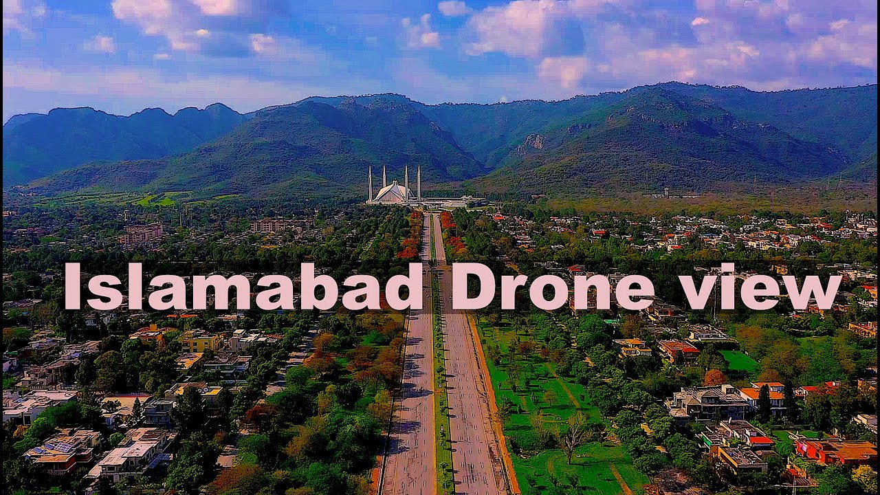 Islamabad Drone view | Aerial View of Islamabad | Beautiful Capital of Pakistan| KB Film's Pakistan