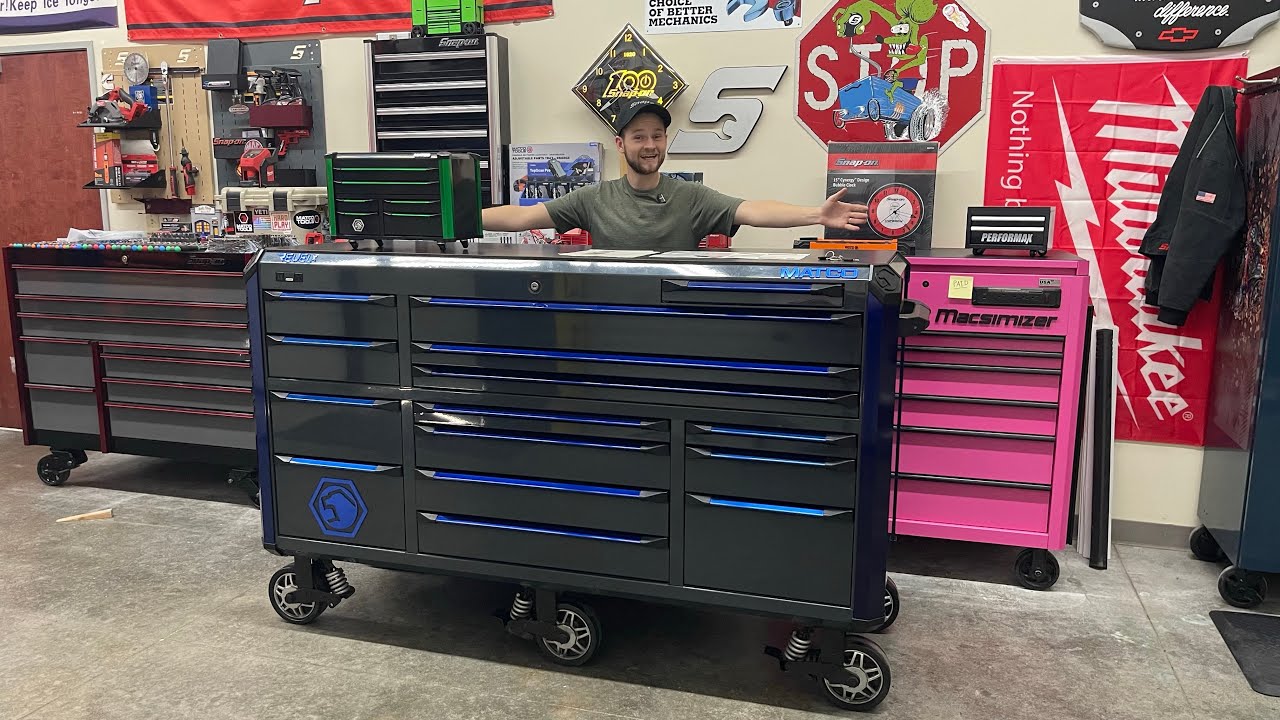 Обзор набора инструментов Matco RevelX X328TB с грузоподъемностью 15 000 фунтов