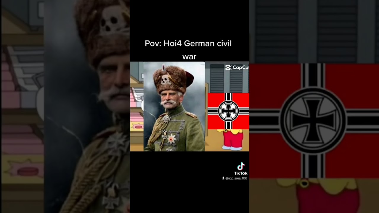 The hoi4 German civil war